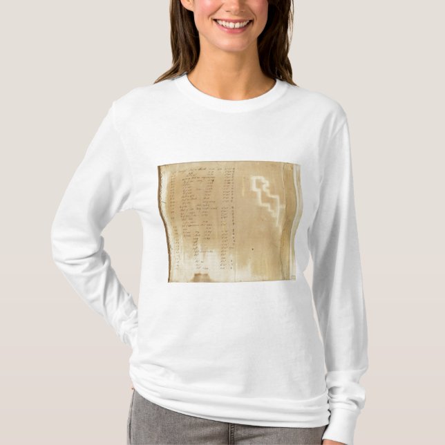 Camiseta Índice Michigan e avaliação da beira de Indiana (Frente)