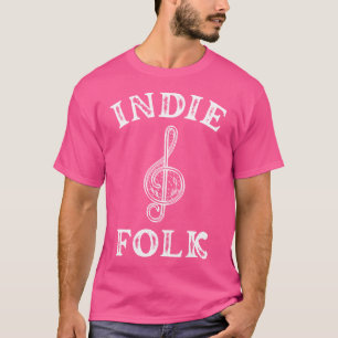 Camiseta Indie Folk Music Genre Lover Acoustic Guitar Finge