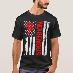 Camiseta Indígenas Dia do Povo Endereço de Vaca EUA F