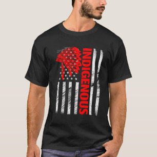 Camiseta Indígenas Dia do Povo Endereço Humano Incomodado