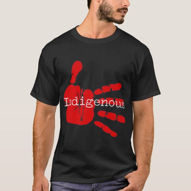 Camiseta Indígenas Nativo Americano (Frente)