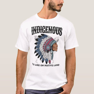 Camiseta Indígenas QUE ESTEJA EM TERRA NATIVA