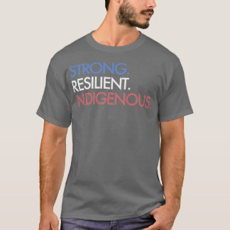 Camiseta Indígenas resistente forte, população de 27 diasTS