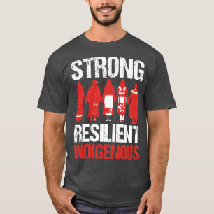 CAMISETA INDIGÊNCIAS RESILIENTES DA AMÉRICA NATIVA