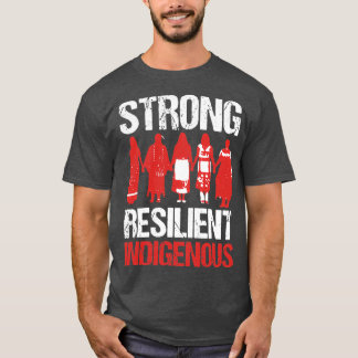 CAMISETA INDIGÊNCIAS RESILIENTES DA AMÉRICA NATIVA