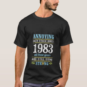 Camiseta Indignação Uns Aos Outros Desde 1983 Todos Os Anos