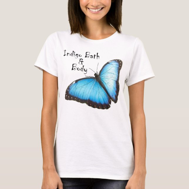 Camiseta Índigo - conceda o tanque - personalizado (Frente)