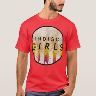Camiseta Indigo Girls VINTAGE YELLOW CIRCLE