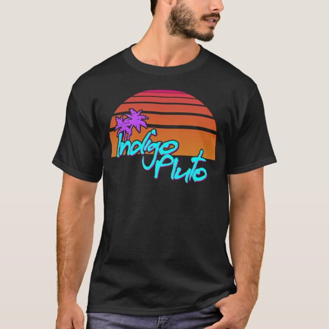 Camiseta Indigo Pluto - Miami Sunset (Frente)