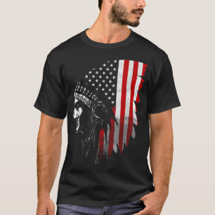Camiseta Índio norte-americano