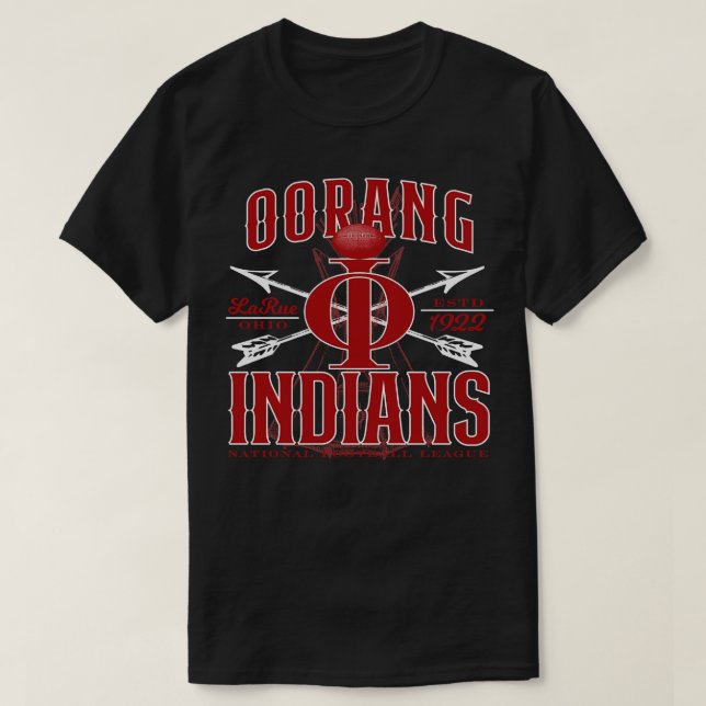 Camiseta Índios Oorang (Frente do Design)