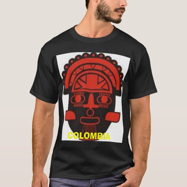 Camiseta indiotayrona, COLÔMBIA (Frente)