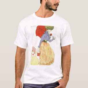 Camiseta Indo à praia, de "L'Estampe moderno", publ