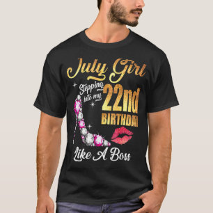 Camiseta Indo Ao Meu 22º Aniversário Como Um Chefe Por 22