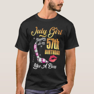 Camiseta Indo Ao Meu 57º Aniversário Como Um Chefe Por 57