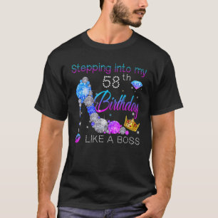 Camiseta Indo Ao Meu 58º Aniversário Como Um Chefe Gi De Bd