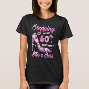 Camiseta Indo Ao Meu Aniversário De 60 Anos Como Uma Rainha