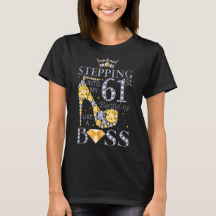 Camiseta Indo Ao Meu Aniversário De 61 ruas Como Um Bday Ch
