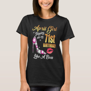Camiseta Indo Ao Meu Aniversário De 71 ruas Como Um Chefe P