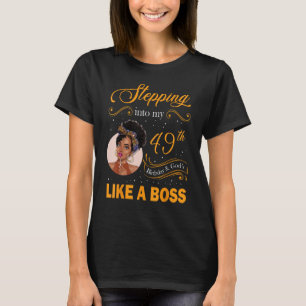 Camiseta Indo Ao Meu Quarenta E Nono Aniversário Como Um Ch