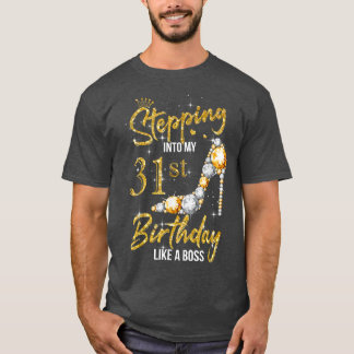 Camiseta Indo para o meu 31º aniversário Mulheres Altas Sal
