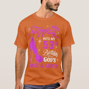 Camiseta Indo Para O Meu 53º Aniversário Com Deuses Grace E