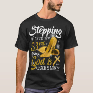 Camiseta Indo Para O Meu 53º Aniversário Com Deuses Grace E