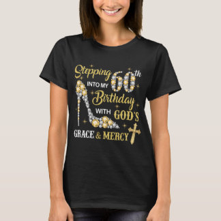 Camiseta Indo para o meu 60º aniversário com o Compaixão de