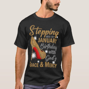 Camiseta Indo Para O Meu Aniversário De Janeiro A Altos Sal