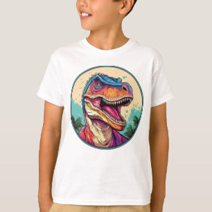 Camiseta Indominus Rex - Camisa-T do Dinossauro Clássico