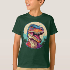 Camiseta Indominus Rex - Camisa-T do Dinossauro Clássico