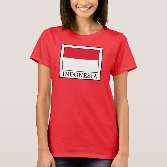 Camiseta Indonésia (Frente)