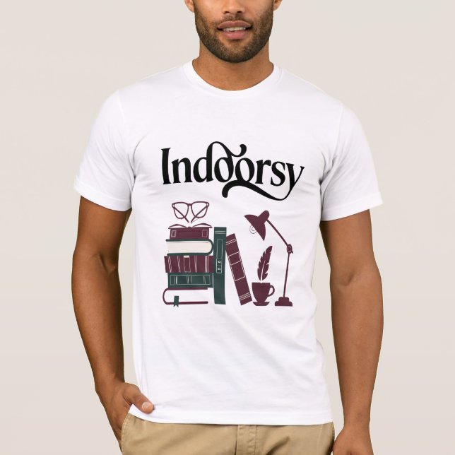 Camiseta Indoorsy x Literatura (Frente)