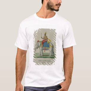 Camiseta Indra, gravado por Marlet e por Cie (litho da cor)