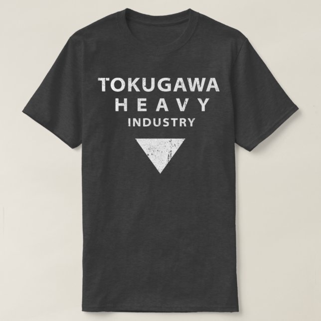 Camiseta Indústria Pesada de Tokugawa (Frente do Design)