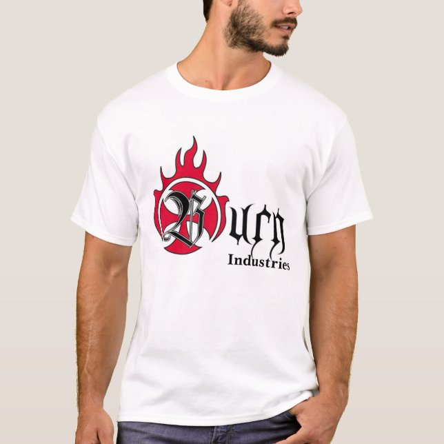 Camiseta Indústrias da queimadura (Frente)