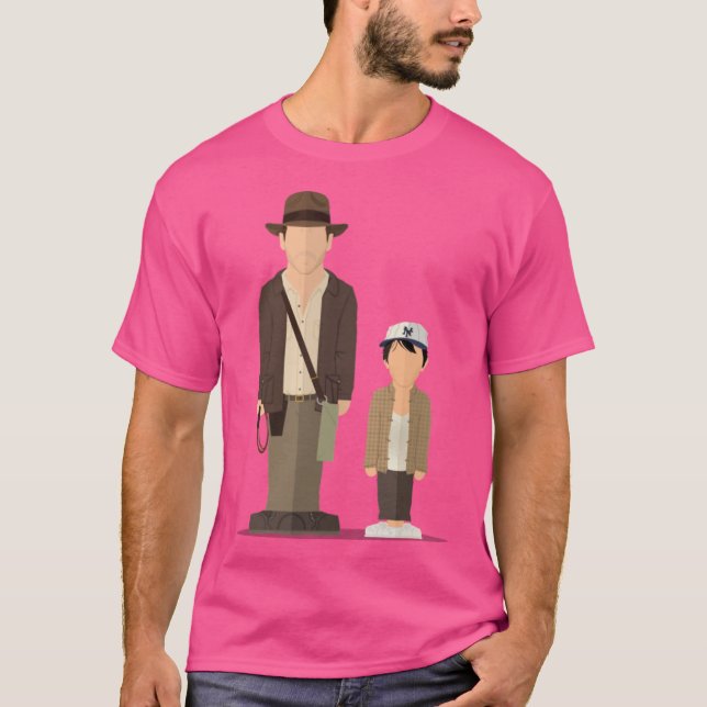 Camiseta Indy and Shortround Temple of Doom (Frente)
