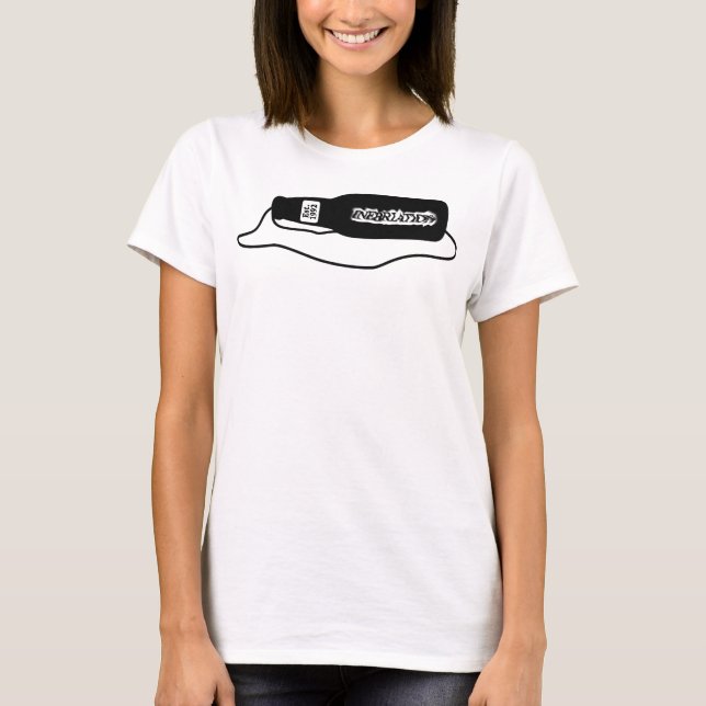 Camiseta Inebriation camisola de alças de um Drunkiversary (Frente)