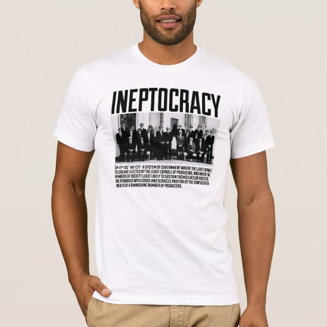 Camiseta Ineptocracy - equipe (Frente)