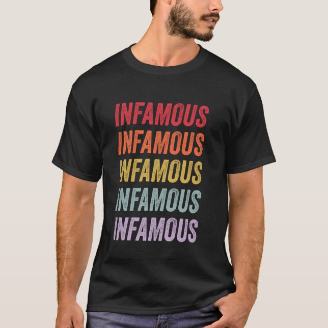 Camiseta Infama (Frente)