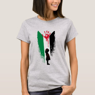 Camiseta Infância Executada – Solidariedade Palestina