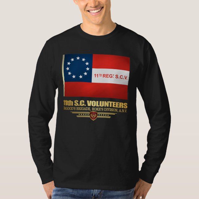 Camiseta Infância Voluntária da Carolina do Sul 11 (Frente)
