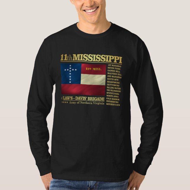 Camiseta Infantaria do Mississippi 11 (BA2) (Frente)