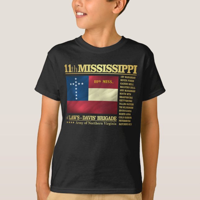 Camiseta Infantaria do Mississippi 11 (BA2) (Frente)