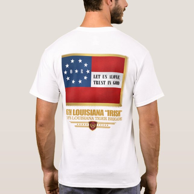 Camiseta Infantaria "Irlandesa" da 6 Louisiana (Verso)
