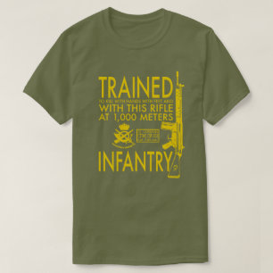 CAMISETA INFANTARIA TREINADA