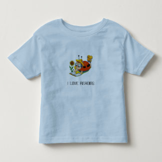 CAMISETA INFANTIL 013, EU AMO LER