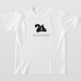 Camiseta Infantil — 1º Regimento de Rhode Island
