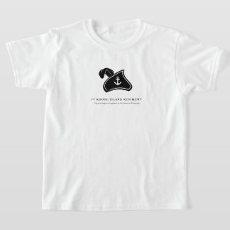 Camiseta Infantil — 1º Regimento de Rhode Island