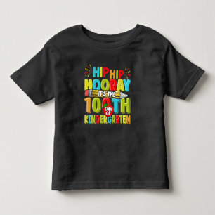 Camiseta Infantil 100 dias de jardim infantil